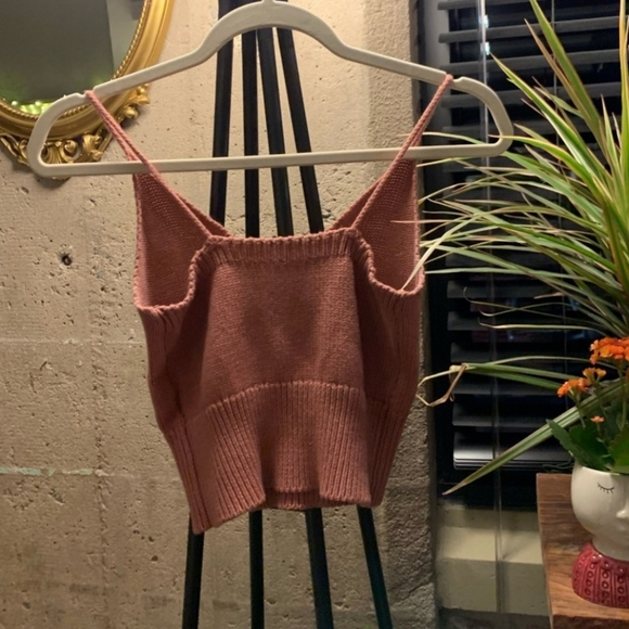 Italian 100% Cotton Knit Top, size Small - Picture 5 of 8